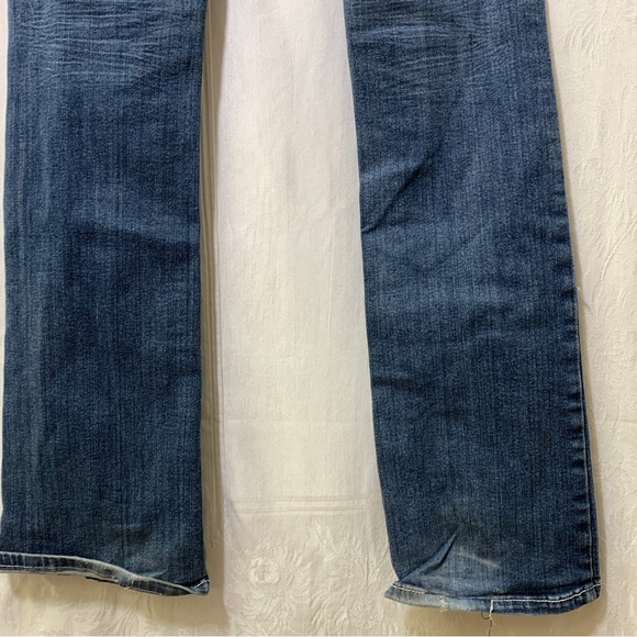 True Religion y2k Jeans low Rise Size 27 bedazzled Pocket - Picture 7 of 12